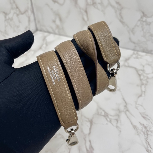 ❌❌❌ SOLD! ❌❌❌ Hermès Etoupe Togo Retourne Kelly 40 - Picture 15 of 16